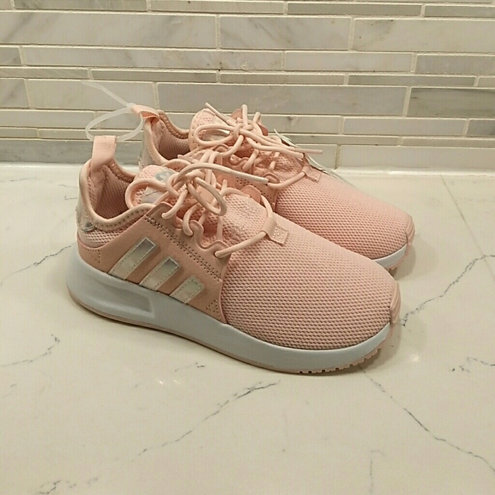 New Adidas Girls' X PLR Knit Low-Top Sneakers